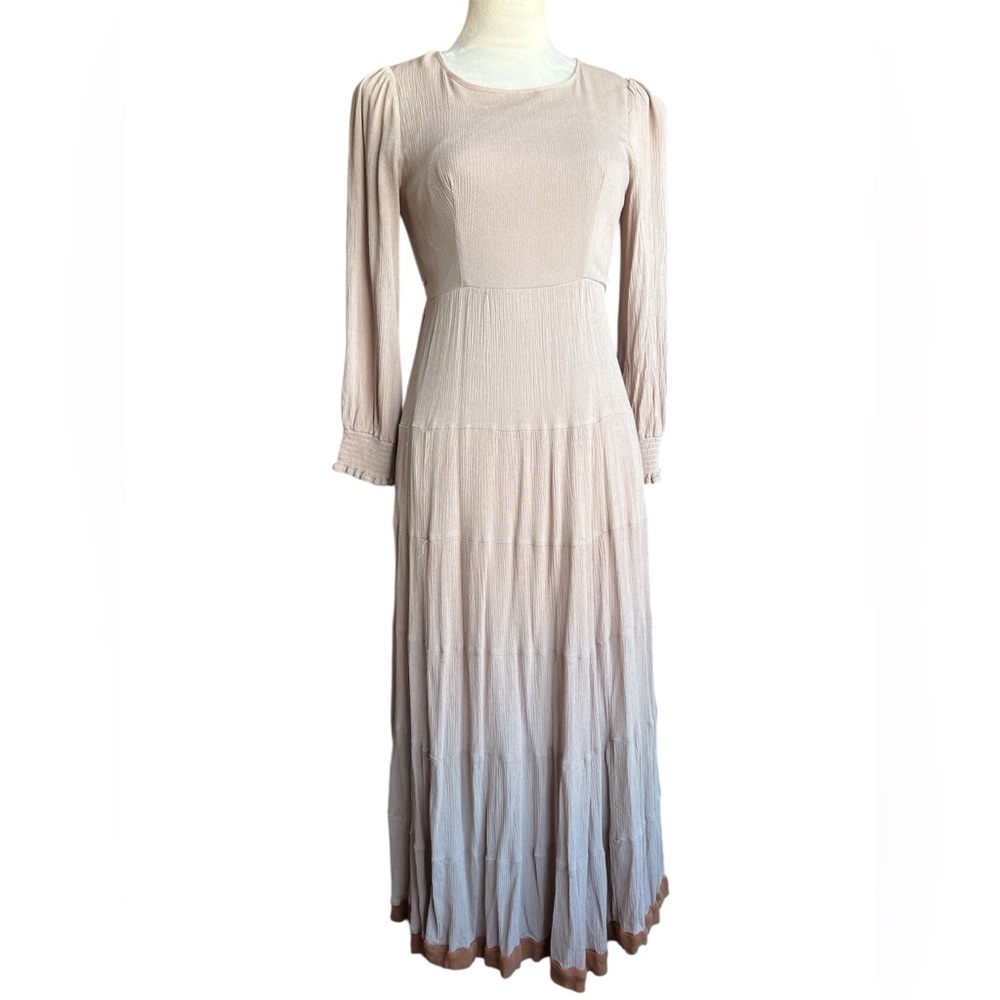 Baltic Born Taupe midi dress size small